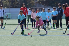 「ホッケーチャレンジマッチ 2019」交流会・エキシビションマッチ (さくらジャパン vs U21 女子ジュニア)