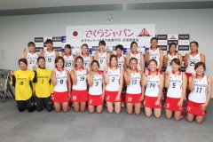 女子日本代表 さくらジャパン 記者会見