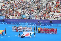 女子日本代表 さくらジャパン 「第33回  オリンピック競技大会  パリ2024 」第3戦 (ベルギー戦)